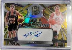 Jason Williams [Gold] #FSS-JSW Basketball Cards 2021 Panini Spectra Full Spectrum Signatures Prices
