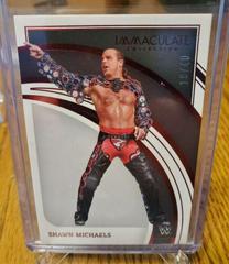 Shawn Michaels [Red] Wrestling Cards 2022 Panini Immaculate WWE Prices