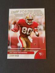 Jerry Rice Football Cards 2023 Panini Prestige For the Record Prices