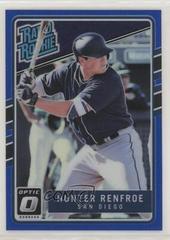 Hunter Renfroe [Blue] Baseball Cards 2017 Panini Donruss Optic the Rookies Prices
