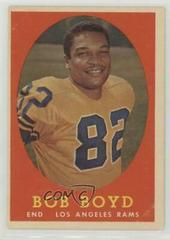 Bob Boyd #21 Football Cards 1958 Topps Prices