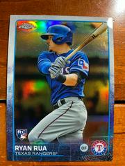 Ryan Rua [Refractor] Baseball Cards 2015 Topps Chrome Prices