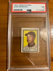 Juan Marichal Baseball Cards 1962 Topps Stamps Prices