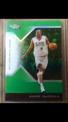 Andre Iguodala [Green Refractor] #151 Basketball Cards 2004 Finest Prices