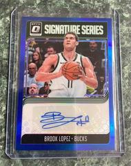 Brook Lopez [Blue] #BLP Basketball Cards 2018 Panini Donruss Optic Signature Series Prices