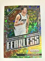 Luka Doncic [Fast Break] #13 Basketball Cards 2022 Panini Prizm Fearless Prices