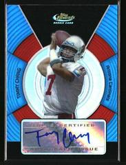 Timmy Chang [Autograph Blue Refractor] Football Cards 2005 Topps Finest Prices