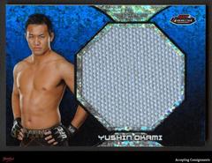 Yushin Okami [Blue] Ufc Cards 2013 Finest UFC Jumbo Fight Mat Relics Prices