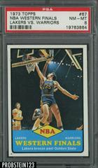 NBA Western Finals Lakers vs. Warriors Basketball Cards 1973 Topps Prices