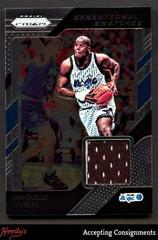 Shaquille O'Neal Basketball Cards 2018 Panini Prizm Sensational Swatches Prices