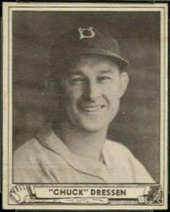 Chuck Dressen #72 Baseball Cards 1940 Play Ball Prices