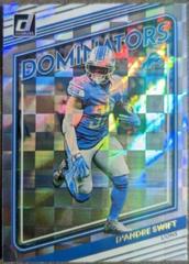 D'Andre Swift #D23 Football Cards 2022 Panini Donruss Dominators Prices
