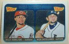 Billy Hamilton, Nick Castellanos #243 Baseball Cards 2014 Topps Heritage Chrome Prices