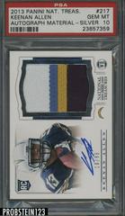 Keenan Allen [Autograph Material Silver] #217 Football Cards 2013 Panini National Treasures Prices