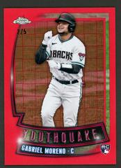 Gabriel Moreno [Red] #YQ-27 Baseball Cards 2023 Topps Chrome Youthquake Prices
