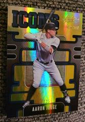 Aaron Judge [Spectrum Gold] Baseball Cards 2021 Panini Absolute Icons Prices