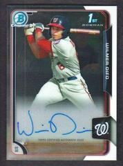 Wilmer Difo #WD Baseball Cards 2015 Bowman Chrome Autograph Prospect Prices