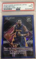 Kobe Bryant [Blue] #5 Basketball Cards 2018 Panini Donruss Optic Express Lane Prices