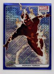 Human Torch [Blue Traxx] #9 Marvel 2023 Upper Deck Platinum Prices