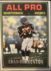 Fran Tarkenton Football Cards 1974 Topps Prices