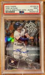 Jose Altuve [Autograph] #21GH-16 Baseball Cards 2022 Topps 2021’s Greatest Hits Prices