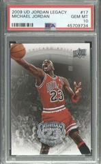 Michael Jordan #17 Basketball Cards 2009 Upper Deck Jordan Legacy Prices