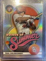 Paul Goldschmidt #SS-9 Baseball Cards 2023 Topps Pristine Swings of Summer Prices