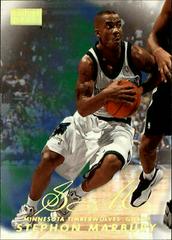 Stephon Marbury #48 Basketball Cards 1998 Skybox Premium Prices