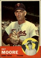 Ray Moore #26 Baseball Cards 1963 Topps Prices