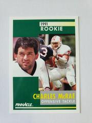 Charles McRae #317 Football Cards 1991 Pinnacle Prices
