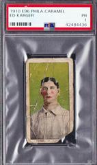 Ed Karger Baseball Cards 1910 E96 Philadelphia Caramel Prices