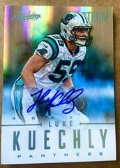 Luke Kuechly [Spectrum Platinum Autograph] #160 Football Cards 2012 Panini Absolute Prices