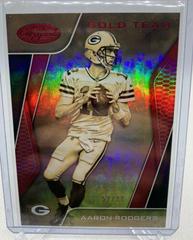 Aaron Rodgers [Mirror Red] Football Cards 2017 Panini Certified Gold Team Prices