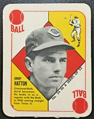 Grady Hatton Baseball Cards 1951 Topps Red Back Prices