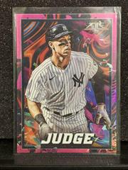 Aaron Judge [Magenta] #120 Baseball Cards 2022 Topps Fire Prices