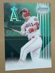 Mike Trout [Aqua] #ST-MT Baseball Cards 2022 Bowman Sterling Tek Prices