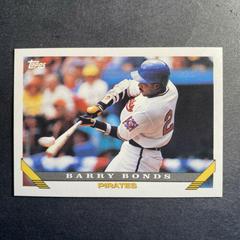 Barry Bonds Baseball Cards 1993 Topps Prices