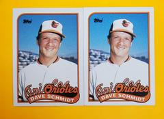Dave Schmidt #677 Baseball Cards 1989 Topps Tiffany Prices