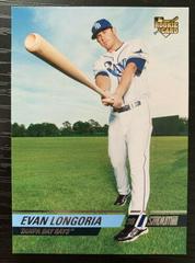 Evan Longoria [Batting] #108 Baseball Cards 2008 Stadium Club Prices