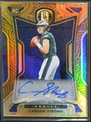 Carson Strong [Autograph Sapphire] Football Cards 2022 Panini Gold Standard Prices