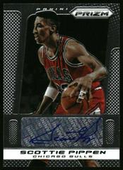 Scottie Pippen [Prizm] Basketball Cards 2013 Panini Prizm Autograph Prices