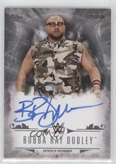 Bubba Ray Dudley [Silver] Wrestling Cards 2016 Topps WWE Undisputed Autographs Prices