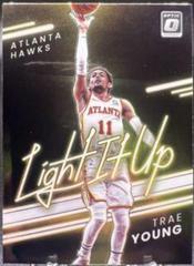 Trae Young Basketball Cards 2021 Panini Donruss Optic Light It Up Prices
