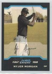 Nyjer Morgan [Refractor] Baseball Cards 2004 Bowman Chrome Prices