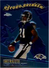 Chris McAlister #RB29 Football Cards 2003 Topps Chrome Record Breakers Prices