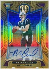 Matt Corral [Autograph Rose Gold] #101 Football Cards 2022 Panini Gold Standard Prices