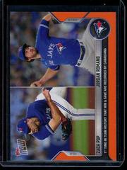 Zach Pop, Jordan Romano [Orange] Baseball Cards 2022 Topps Now Prices