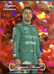 Fernando Alonso [Red Refractor] #106 Racing Cards 2023 Topps Chrome Formula 1 Prices