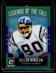 Kellen Winslow [Blue] Football Cards 2016 Panini Donruss Optic Legends of the Fall Prices