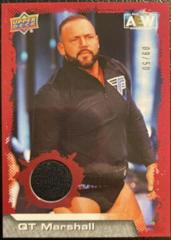 QT Marshall [Mat Relic Red] Wrestling Cards 2022 Upper Deck AEW Prices